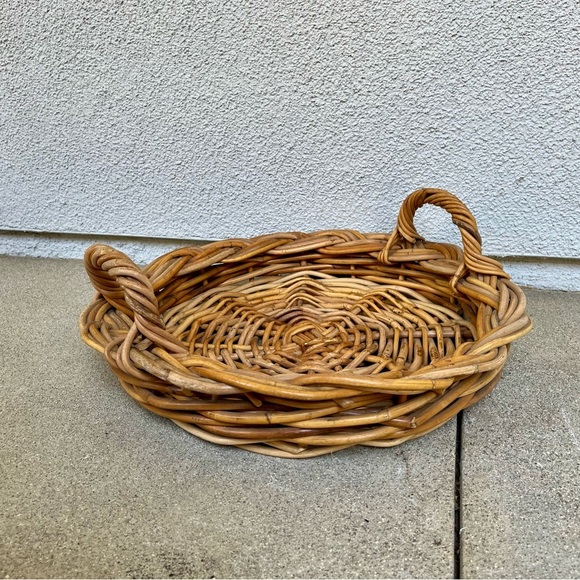 Handwoven Brown Basket - Picture 1 of 10